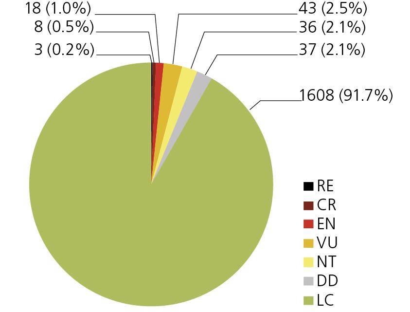 Birds and the Red List: IUCN Red List update 2020